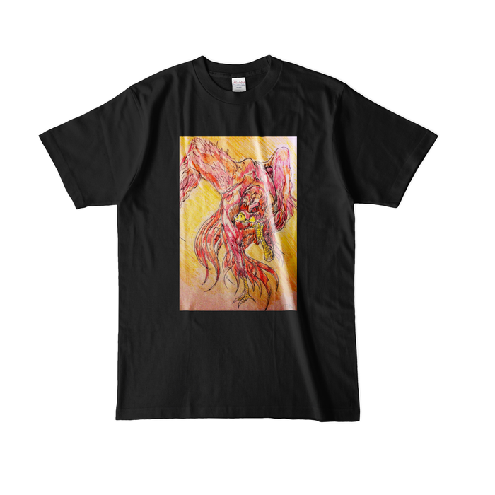 カラーTシャツ(濃色) - L - ブラック