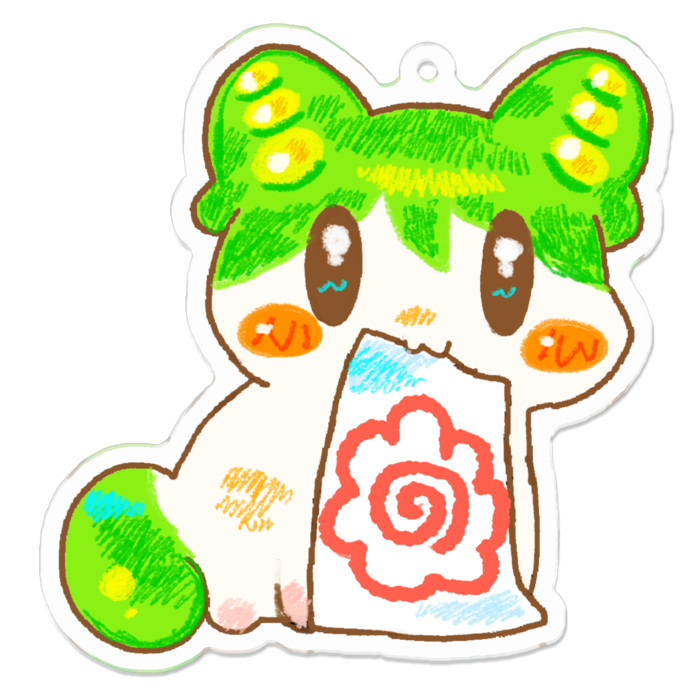 アクリルキーホルダー - 70 x 70 (mm)