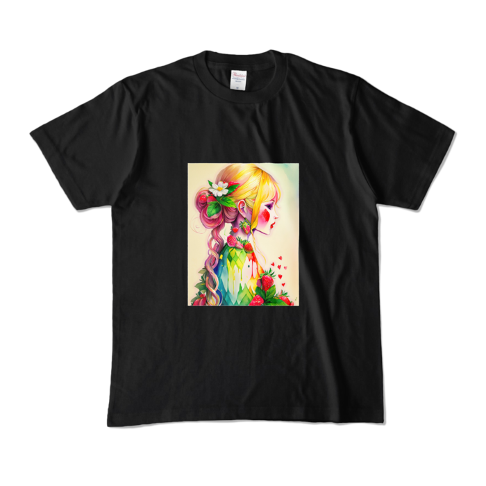 カラーTシャツ - M - ブラック (濃色)