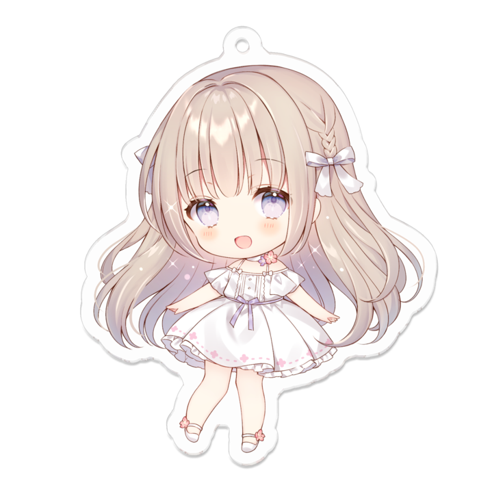 アクリルキーホルダー - 70 x 70 (mm)