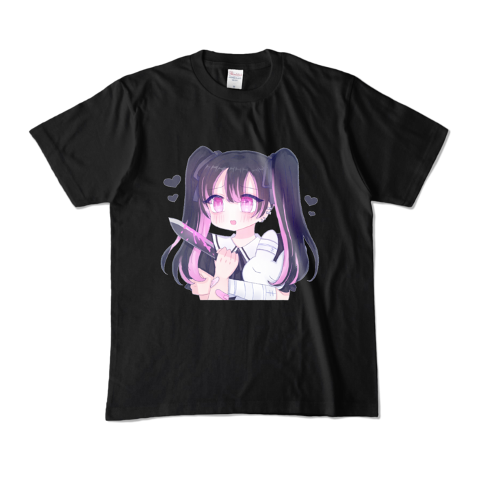 カラーTシャツ - M - ブラック (濃色)