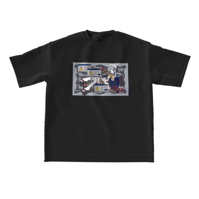 ビッグシルエットTシャツ - L - 正面