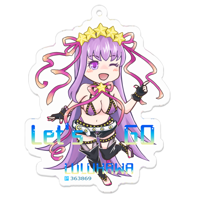 アクリルキーホルダー - 70 x 70 (mm)