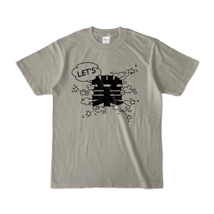 カラーTシャツ - S - シルバーグレー (淡色)