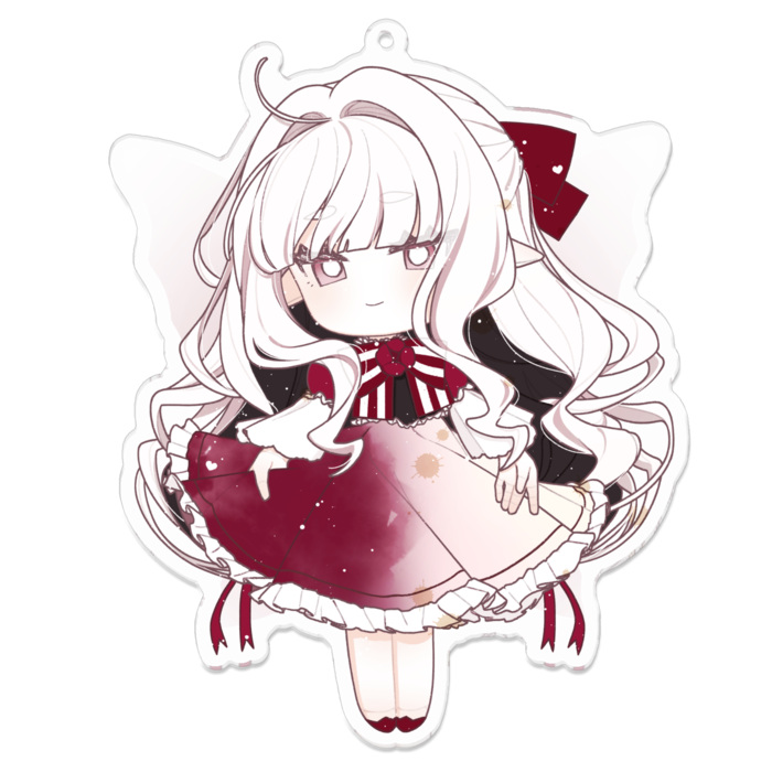 アクリルキーホルダー - 100 x 100 (mm)