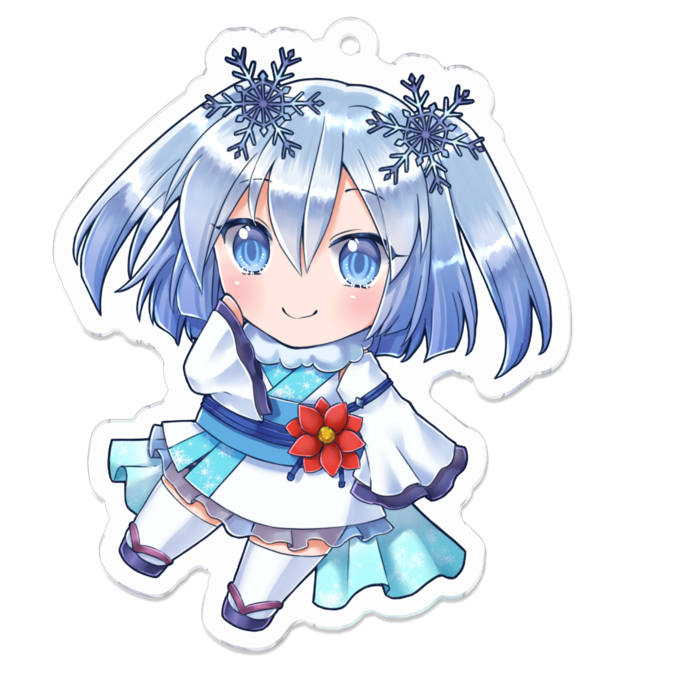 アクリルキーホルダー - 70 x 70 (mm)