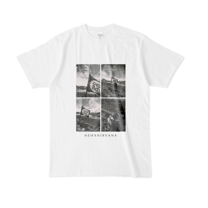 NEHAN FLAG TEE / WHITE / L