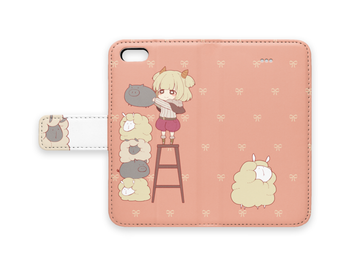 手帳型iPhoneケース - iPhone 5 / SE - ストラップ穴 なし