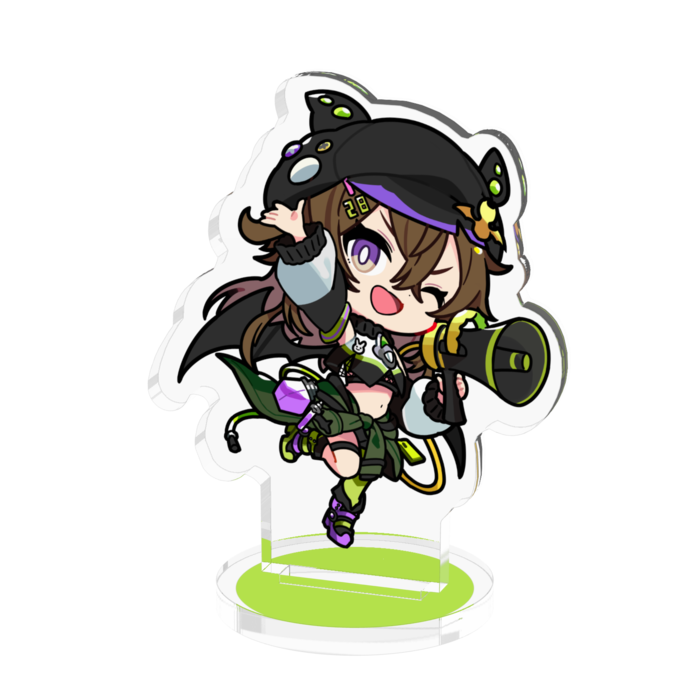 我輝アクリルフィギュア - 50x50mm