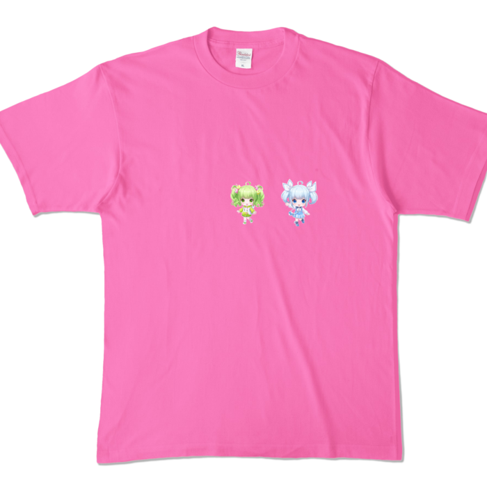 カラーTシャツ - XL - ピンク (濃色)
