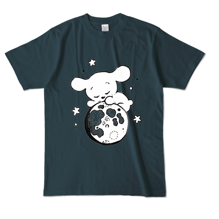 カラーTシャツ - L - デニム (濃色)