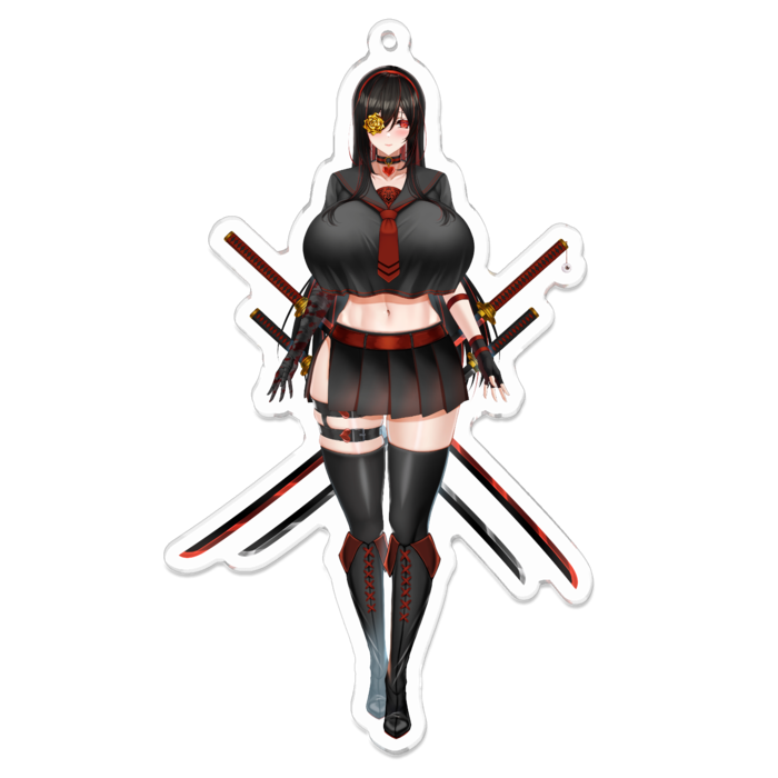 アクリルキーホルダー - 100 x 100 (mm)