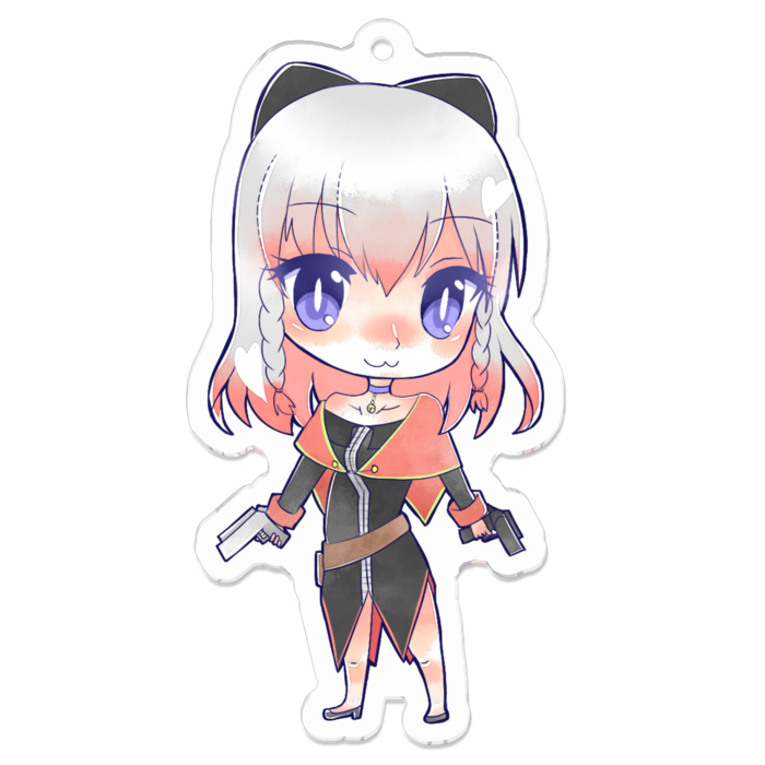 アクリルキーホルダー - 70 x 70 (mm)