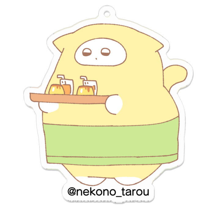 アクリルキーホルダー - 70 x 70 (mm)