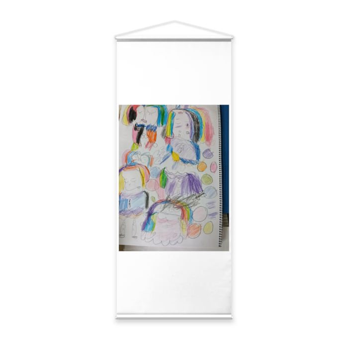 等身大タペストリー - 65 x 160cm