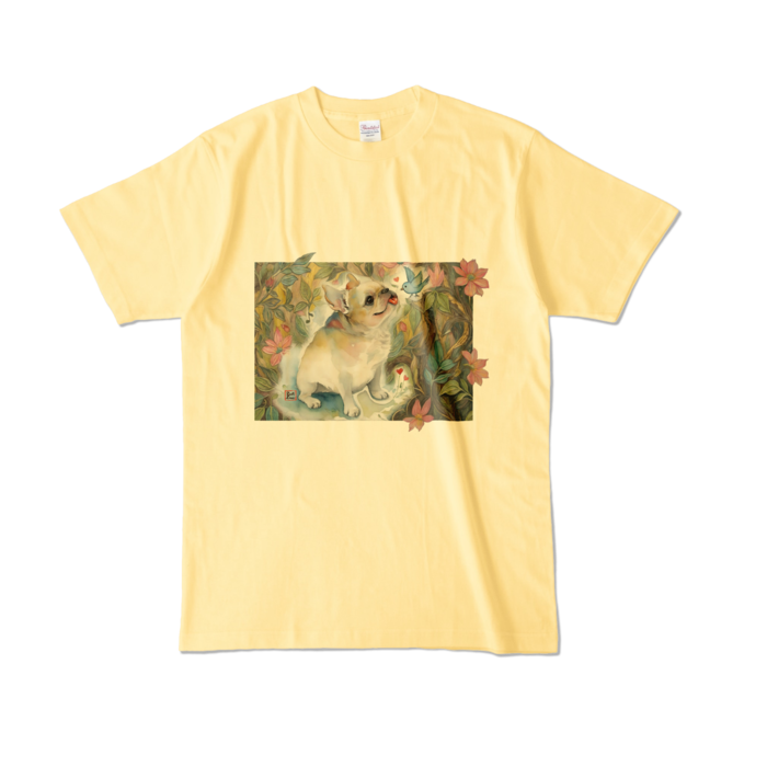 カラーTシャツ - L - ライトイエロー (淡色)