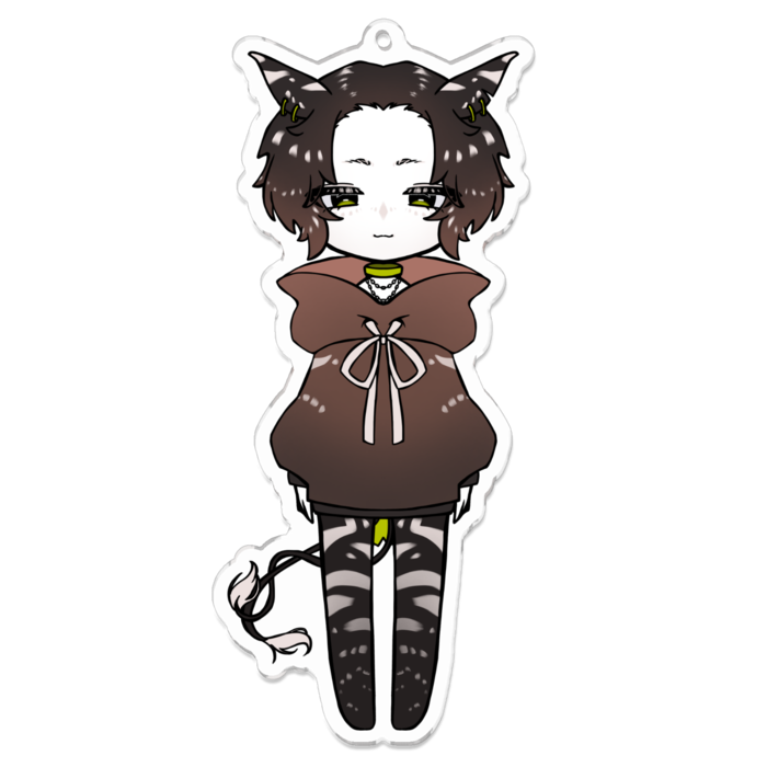 アクリルキーホルダー - 100 x 100 (mm)