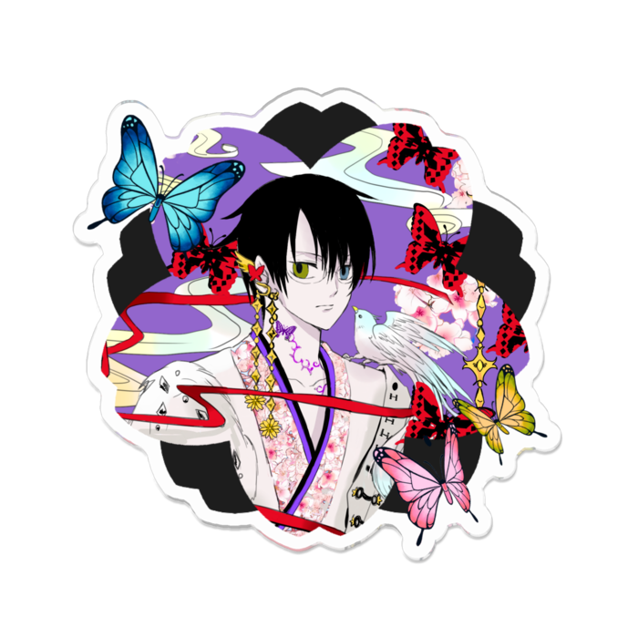 アクリルバッジ - 70 x 70 (mm)(四月一日君尋)