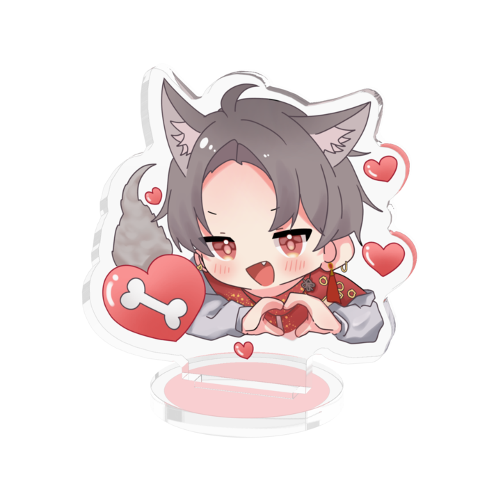 びっぐらぶ※文字なし- 50x50mm