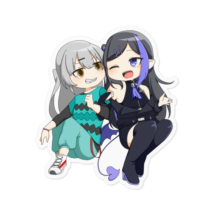 ステッカー - 100 x 100 (mm)