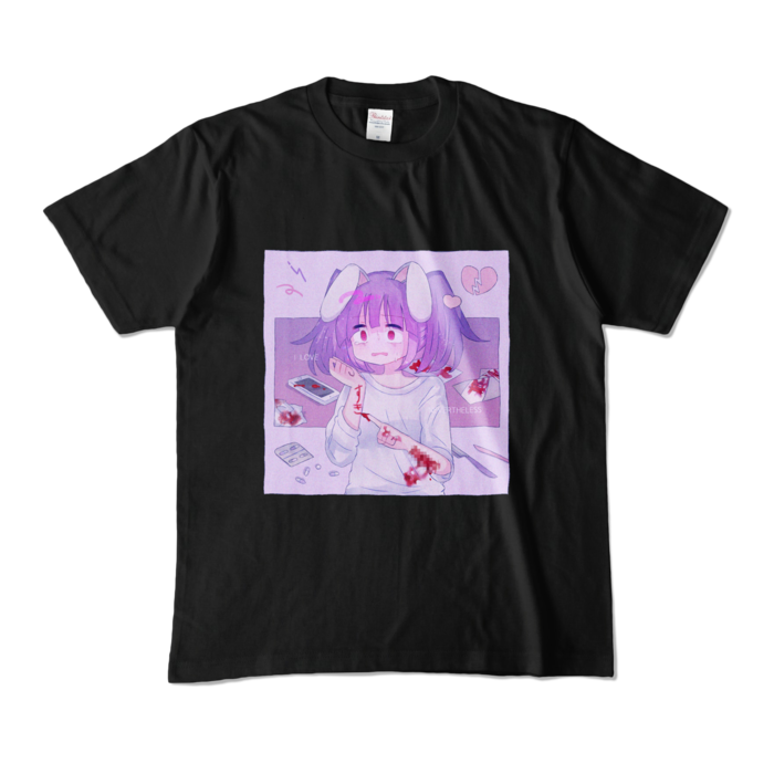 カラーTシャツ - M - ブラック (濃色)