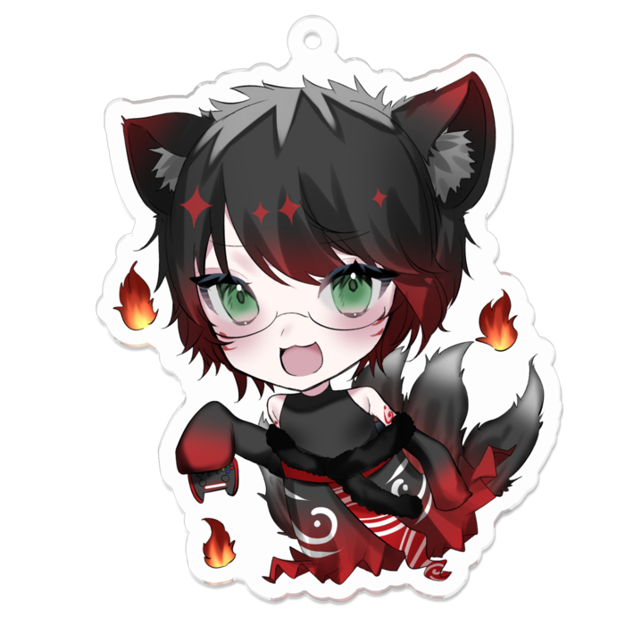 アクリルキーホルダー - 70 x 70 (mm)