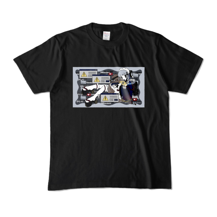カラーTシャツ - M - ブラック (濃色)