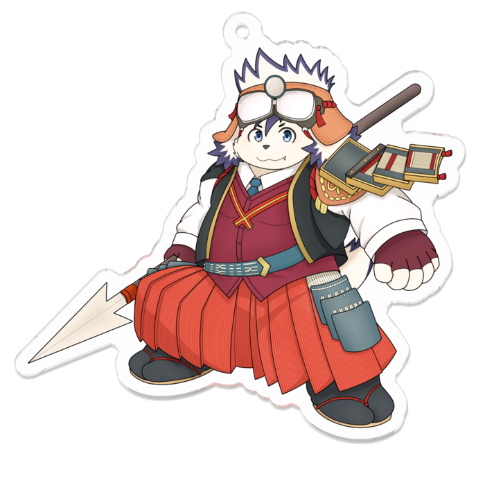 アクリルキーホルダー - 70 x 70 (mm)