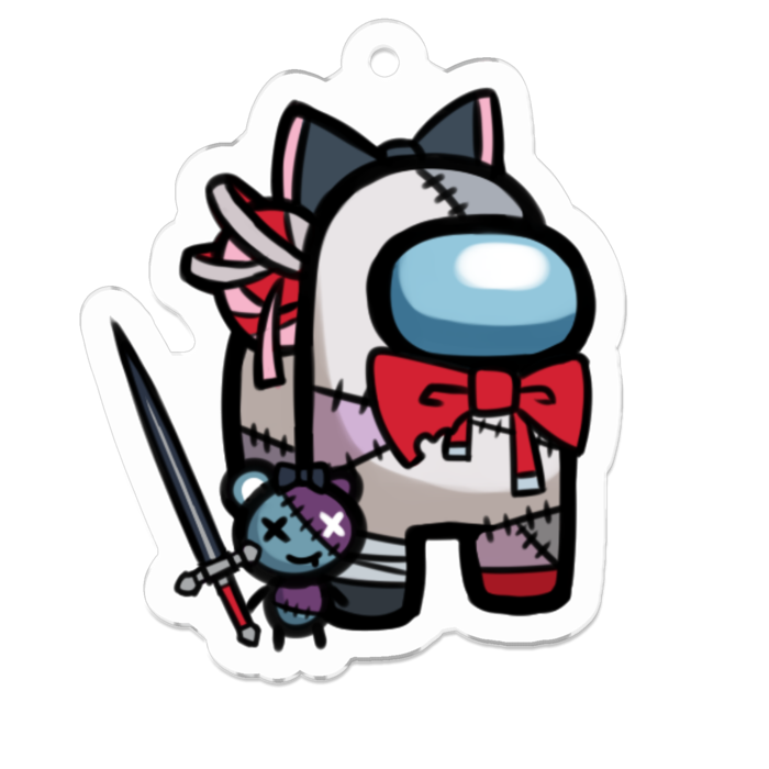 Kureiji Ollie Among Us アクリルキーホルダー Xiaokenshop Booth