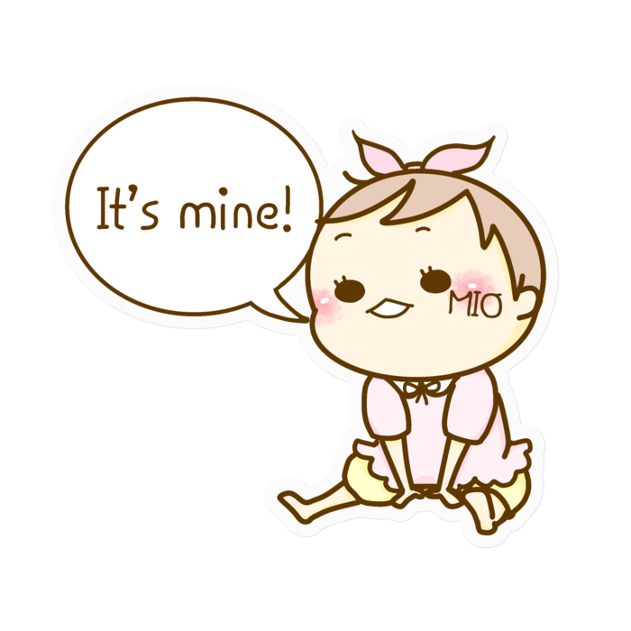 ステッカー - 100 x 100 (mm)(1)