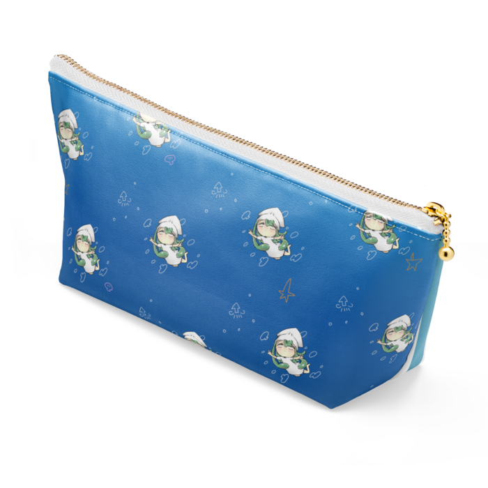 ポーチ - 長さ21.5cm / 高さ10cm - ホワイト
