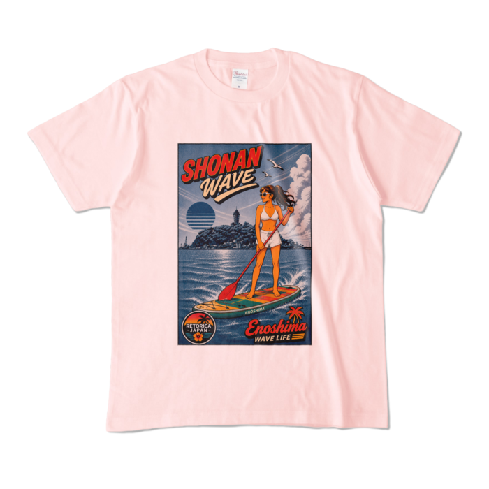 カラーTシャツ - M - ライトピンク (淡色)