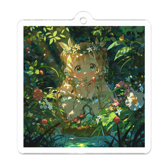 アクリルキーホルダー - W50 × 50mm 以内