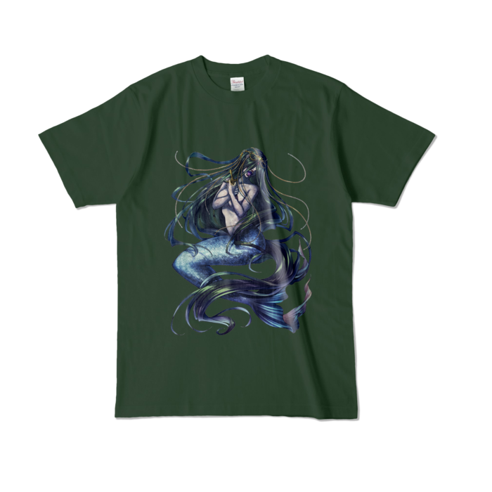 カラーTシャツ - L - フォレスト (濃色)