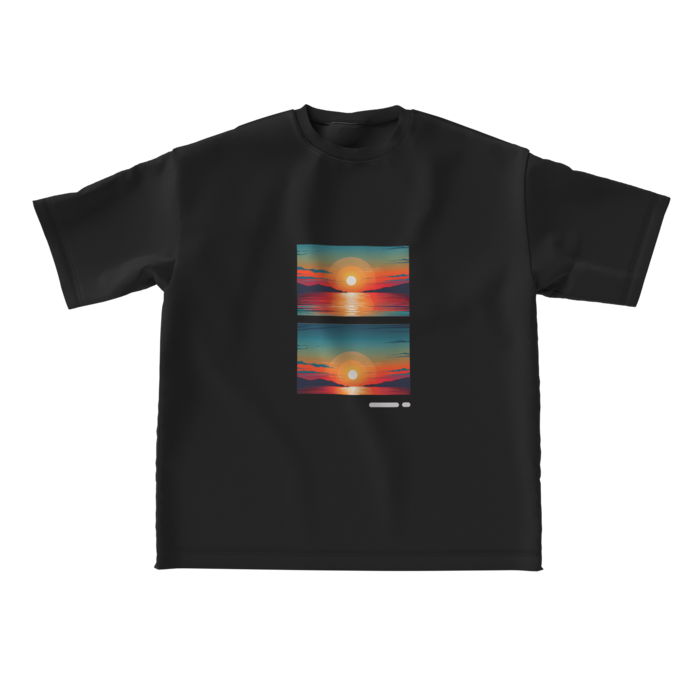 ビッグシルエットTシャツ - L - 正面