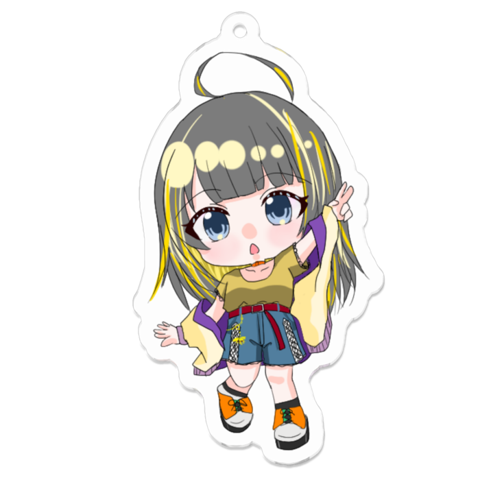 アクリルキーホルダー - 70 x 70 (mm)