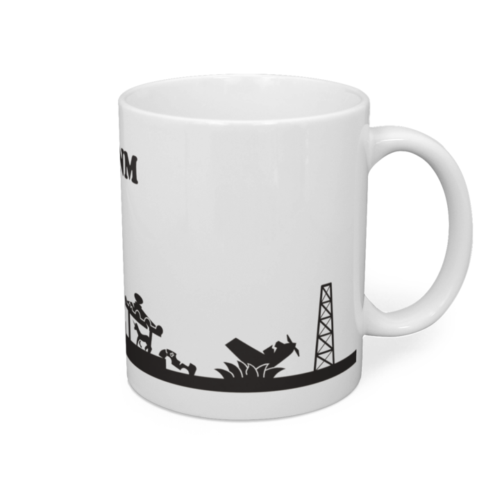 マグカップ - 直径 8 cm / 高さ 9.5 cm