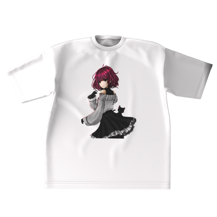 ビッグシルエットTシャツ - XL - 正面
