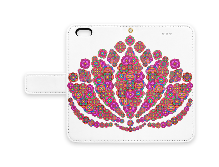 手帳型iPhoneケース - iPhone 6 / 6s - ストラップ穴 あり