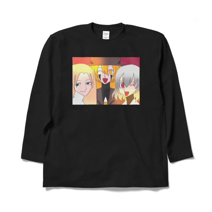 ロングスリーブTシャツ - XL - ブラック