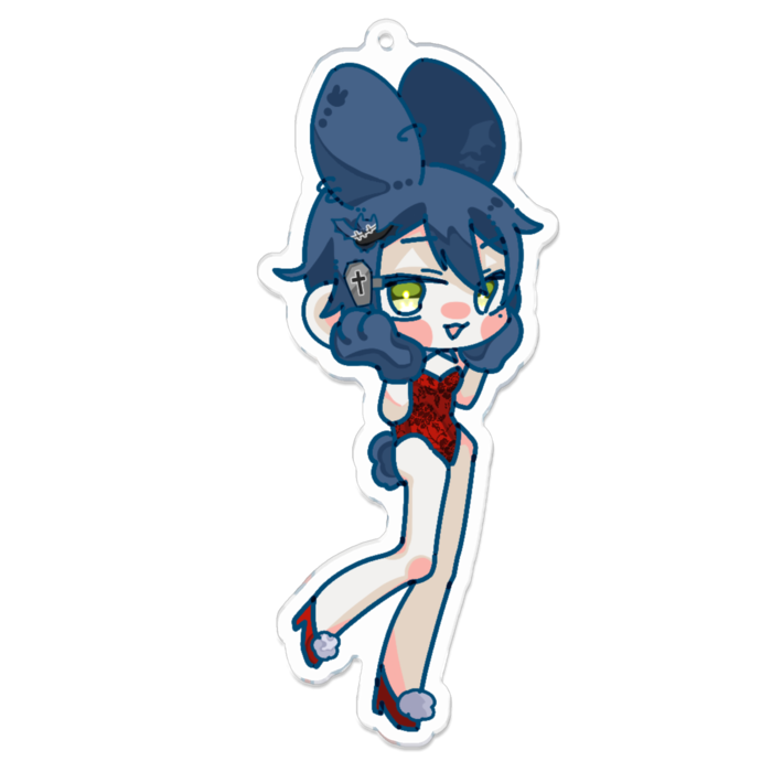 アクリルキーホルダー - 100 x 100 (mm)