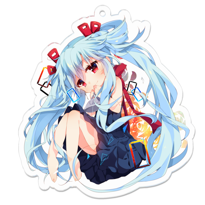 アクリルキーホルダー - 70 x 70 (mm)