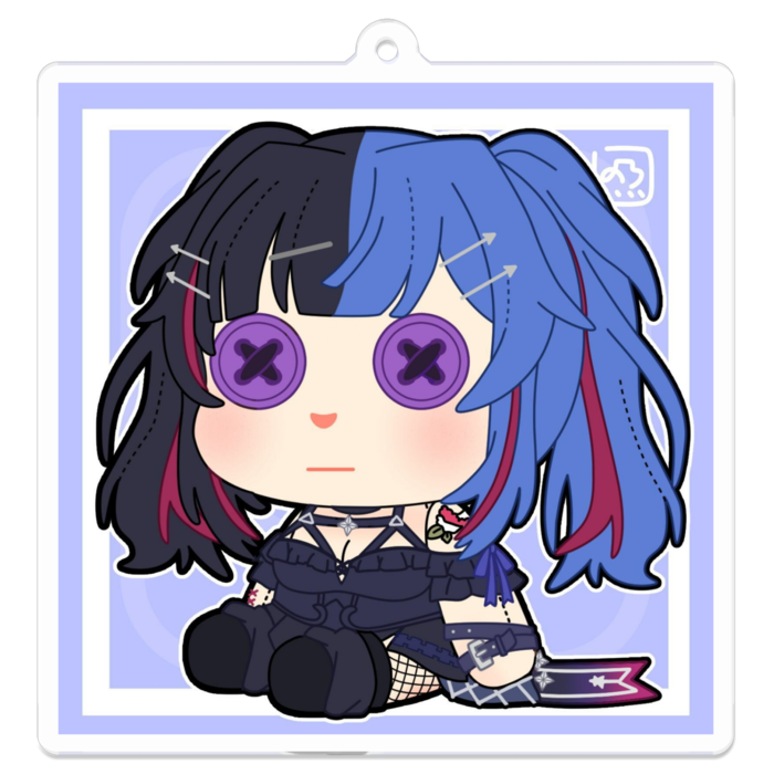 アクリルキーホルダー - 70 x 70 (mm)