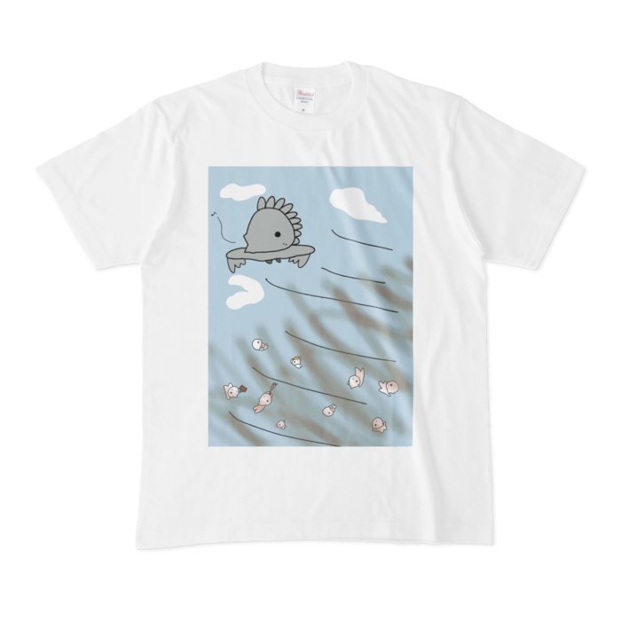 Tシャツ - M - 白 - 始祖チュンのソニックブーム