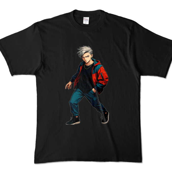 カラーTシャツ - XL - ブラック (濃色)