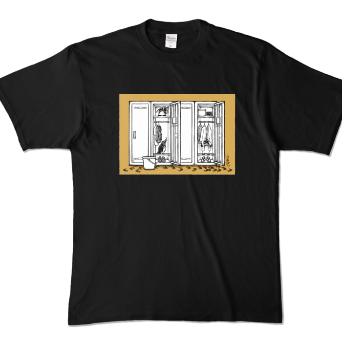 カラーTシャツ - XL - ブラック (濃色)