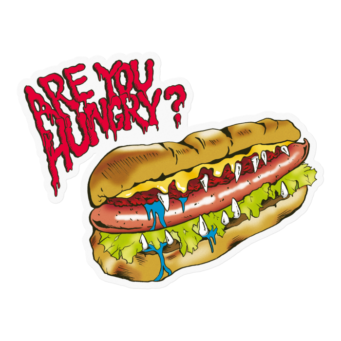 背景透明ステッカー - 100 x 100 (mm)