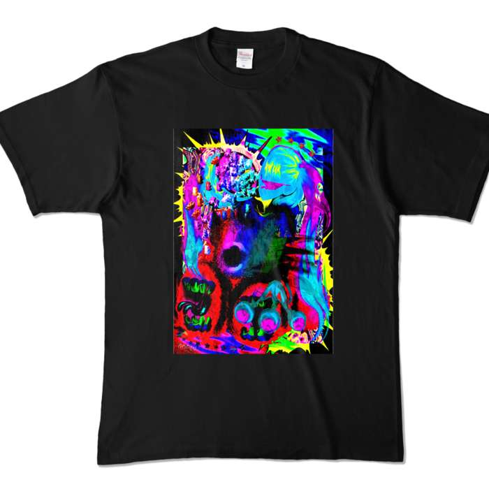 カラーTシャツ - XL - ブラック (濃色)