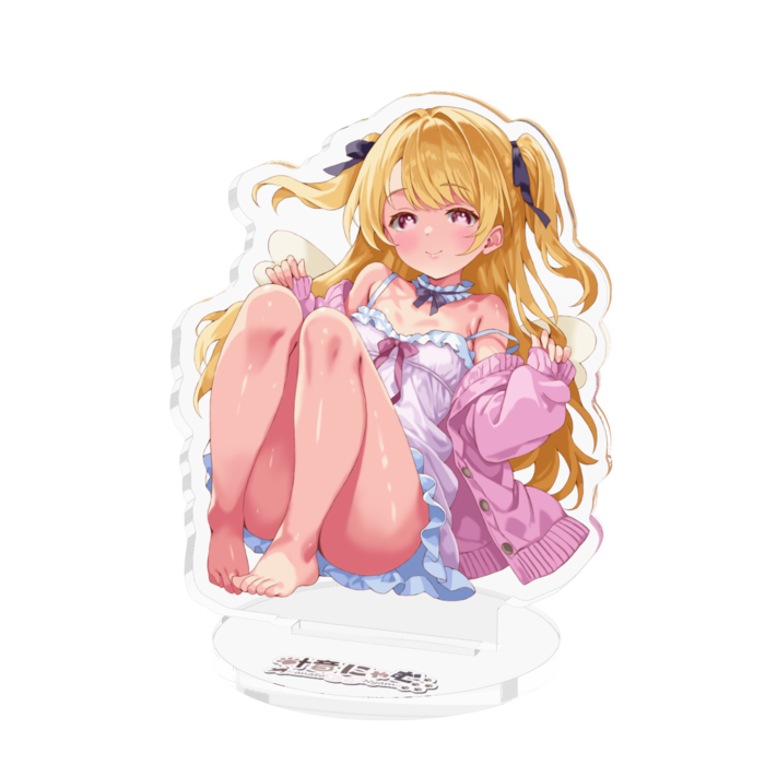 ルームウェアにゃむ(ふんわりver) - 70x70mm