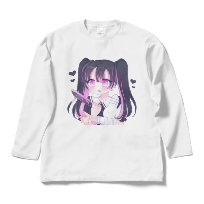 ロングスリーブTシャツ - L - ホワイト